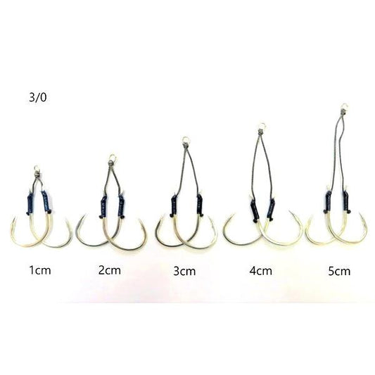 ヤマイ　ステキ針　ツインアシスト　輝　3/0